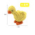 Pet Dog Toy Pet Knot Toy Animal Model Small Yellow Duck Elephant Bite Rope Dogs and Cats Toy