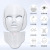 Cross-Border Hot Selling Colorful Beauty Mask Acne Removing Neck Led Color Light Facial Mask Beauty Instrument Brightening and Skin Rejuvenation Led Mask