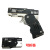 Foldable Rubber Band Gun Children's Toy All-Metal Continuous Hair Rubber Band Gun Boy Nostalgic Gift TikTok Same Style