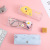 Korean Fresh Sunglasses Storage Box Cute Portable Creative Transparent Myopia Glasses Case Female Student PVC