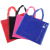 New Pure Color Simple Film Woven Slash Pockets Thickened Shopping Clothing Portable Packing Bag