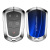 Applicable to Cadillac Car Alloy Key Shell Aurora Gradient Glass Car Key Protective Cover
