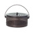 Box Household Fireproof Sandalwood Gray Box Floor Nordic Iron Mosquito Smudge Box with Lid Incense Burner Ornaments