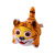 Cartoon Animal Little Tiger Plush Toy Tiger Doll Gift Customized Wholesale Small Pendant Creative Cute Toy