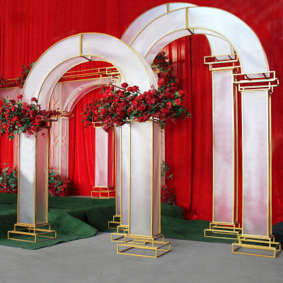 2021 Wedding Decoration PVC Roman Arch Background