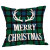 Christmas Pillow Cover Plaid Linen Sofa Pillow Waist Pillow Cushion Cover Cross-Border Custom Christmas Pillow Cover