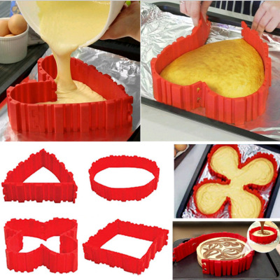 Multi-Puzzle Silicone Cake Mold Bake Snake Cake DIY Puzzle Baking Cake Mold Baking Mold