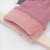 Pure Cotton Gloves Women's Winter Thin Type Fleece Lined Padded Warm Keeping Cycling Spring and Autumn Cycling Cute Autumn Winter Touch Screen