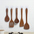 Spatula Household Kitchen Non-Stick Pan Special Wooden Kitchenware Wooden Spoon High Temperature Resistant Wood Spatula