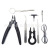 Cross-Border Blacksmith Kit DIY Cutting Pliers Tweezers Accessories Combination Portable Blacksmith Tool Kit Package