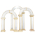 2021 Wedding Decoration PVC Roman Arch Background