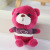 Love Bear Couple Pendant Plush Toy Bear Doll Doll Prize Claw Wedding Doll Gift Wholesale