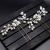 Ebay Cross-Border Supply Korean Bridal Handmade Pearl Crystal Hairpin Pin U-Clips Wedding Headdress