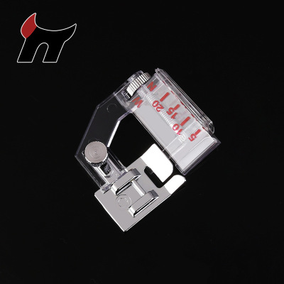 Hemming Cloth Wrapper Presser Feet Cloth Wrapper Presser Feet Multifunctional Adjustable Width Household Sewing Machine Accessories 6290