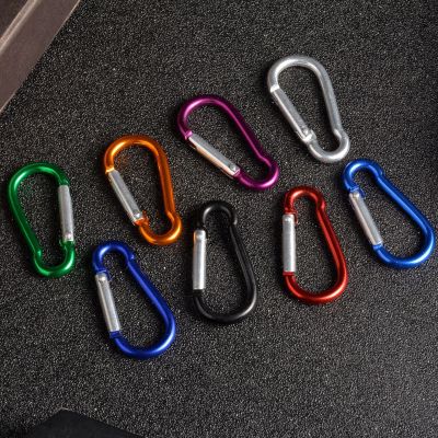 Buckle Luggage Buckle Spring Hook Climbing Water Bottle Buckle LED Light Buckle Aluminum Alloy Climbing Button Carabiner