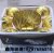 Glass Bowl Set Box Jinse Nianhua Tableware Five-Piece Set Seven-Piece Bowl Arabic Gold Glass Bowl Fruit Plate