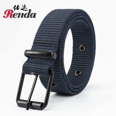 Factory Direct Sales Hot Selling Product Outdoor Leisure Sport Girdle Pin Buckle Nylon Quick-Drying Belt in Stock