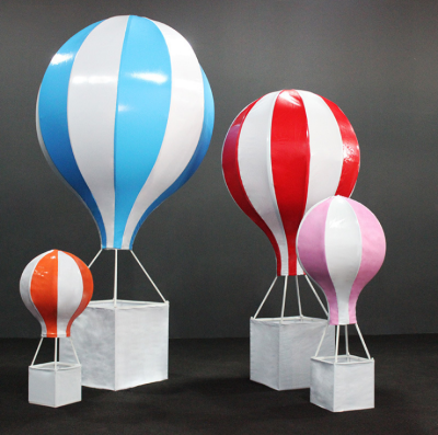 Customized large luxury outdoor fiberglass hot air balloon p