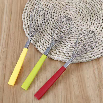 Color Handle Egg Beater Household Manual Egg-Whisk Creative Kitchen Baking Tools