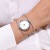 Simple Quartz Bangle Watch Women's Fashion Ladies Watch Steel Band Bracelet Korean Fashion Female Student Quartz Watch