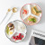 Tray Children's Food Dispatch Disk Breakfast Plate Creative Household Dinner Plate Platter Compartment Dinner Plate