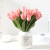 Flower Hand Feeling Tulip Decorative Artificial Flower Exclusive for Cross-Border Emulational Plants and Flowers