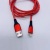 2021 New 1 M Flash Charging Line Color Braided Data Cable U New Metal round Head Fast Charge Line TYPE-C Universal