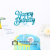 Cake Decorative Insertion Acrylic Decorative Flag Happy Birthday Insertion Cake Ornaments Baking Accessories Three-Dimensional Letters