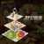 Three-Layer Fruit Plate Dried Fruit Tray Afternoon Tea Dessert Tray Dessert Table Multi-Layer Cake Stand Cake Table