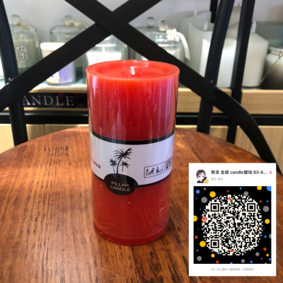 Pillar Candle Fragrance-Free Candle Red Candle Household Candle Foreign Trade Candle Party Candle Theme Candle