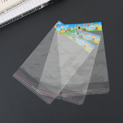 Toys Chuck Self-Adhesive Bag OPP Self-Adhesive Bag Universal Chuck Spot Customizable Toy Packaging Plastic Bag Wholesale