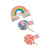 Spring Story Simple New Fantasy Rainbow Candy Set Duckbill Clip Handmade DIY Barrettes