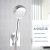 Alumimum Supercharged Filtering Shower Head Anion Shower Metal Shower Alumimum Supercharged Water-Saving Large