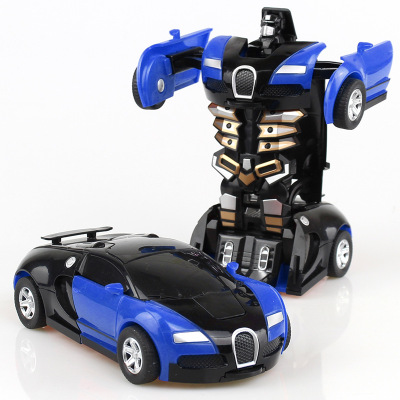 Children's Transform Toys King Kong Kid Boy Transformer Toy Car Robot TikTok Stall Hot Selling Toys Wholesale