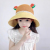 Children's Spring and Autumn Comfortable Bucket Hat Summer Sun-Proof and Breathable Sun Hat Super Cute Cute Western Style Cartoon Hat
