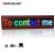 Factory Direct Sales P10 Double-Sided WiFi Semi-Outdoor Single Red LED Display Text Billboard LED Display Tag