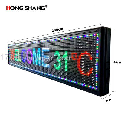 Single Colours LED Module LED Display Screens Advertising Text Board