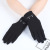 New Women's Spun Velvet Gloves Winter Embroidery Touch Screen Gloves Warm Cold-Resistant Windproof Gloves