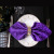 Customized Hotel Wedding Banquet Folding Flower Double Hook Jacquard Napkin Mouth Cloth 48x48cm