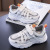 Girls' Sneakers 2021 Children's Tennis Shoes Boys Summer Breathable Mesh Cutout Pumps Children's Shoes Soft Bottom Running Shoes