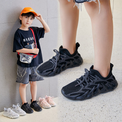 2021 Boys Spring and Summer Coconut Shoes Trendy Octopus Shoes Summer Thin Children's Single-Layer Shoes Breathable Trendy Brand Children's Shoes