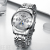 2021 Worlishi New Steel Belt Business Waterproof Men's Watch Fashion Luminous Watch Men's Quartz Wrist Watch