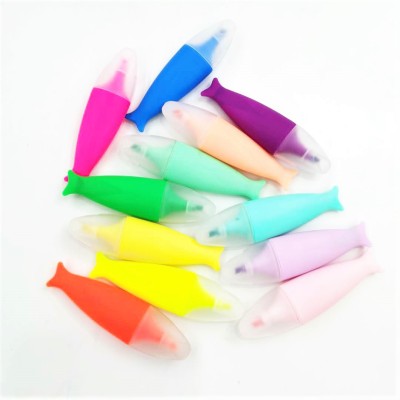 Mini Fish Fluorescent Pen Fluorescent Pen Creative Fluorescent Pen Gifts Fluorescent Pen Source Manufacturers Reliable Quality Hm23