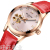 2021 New Luxury Mechanical Watch Milan Strap Korean Style Heart-Shaped Hollow Mechanical Watch Diamond Women's Watch