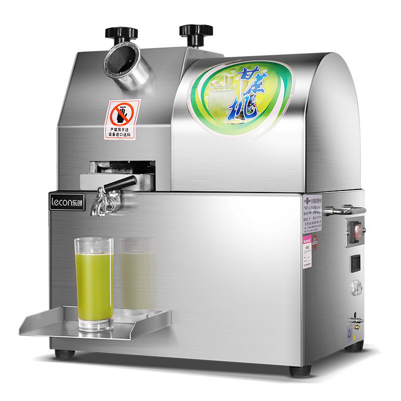 甘蔗榨汁机 商用器不锈钢全自动电动商用甘蔗机立台式甘蔗机