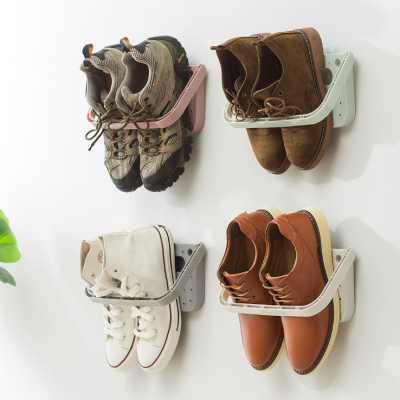 Wall-Mounted Shoe Rack