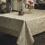 Factory Direct Supply Hotel Restaurant Home Full Polyester Jacquard Tablecloth Dining Table Tablecloth