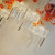 New Wedding Props Acrylic Transparent Crystal Flower Pendant Hanging Ornament Sea Urchin XINGX Ceiling Decoration