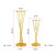 Gold-Plated Flower Can Be Customized Wedding Hall European Gold Flower Decoration Stage