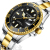 New Luxury Green Submariner Men's Watch Magnifying Glass Calendar Luminous Steel Strap Automatic Mechanical Watch